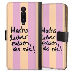 Sideflip mit langer Lasche schwarz