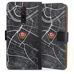 Sideflip mit langer Lasche schwarz