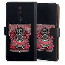 Sideflip mit langer Lasche schwarz