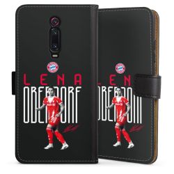 Sideflip mit langer Lasche schwarz