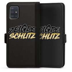 Sideflip mit Lasche schwarz/seiltliche Lasche