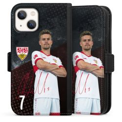 Sideflip mit Lasche schwarz