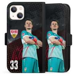 Sideflip mit Lasche schwarz