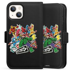 Sideflip with flap black/lateral flap