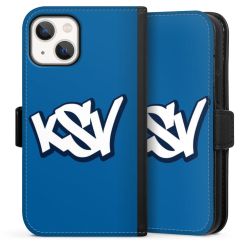 Sideflip mit Lasche schwarz