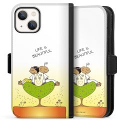 Sideflip mit Lasche schwarz