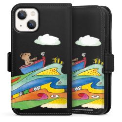 Sideflip with flap black/lateral flap