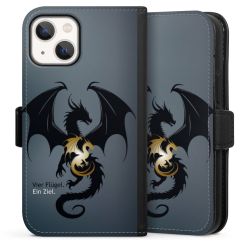 Sideflip with flap black/lateral flap