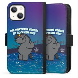 Sideflip mit Lasche schwarz