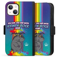 Sideflip mit Lasche schwarz