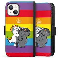 Sideflip mit Lasche schwarz