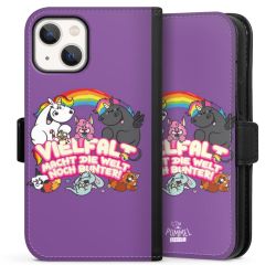 Sideflip mit Lasche schwarz