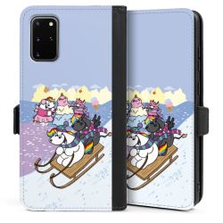 Sideflip mit Lasche schwarz