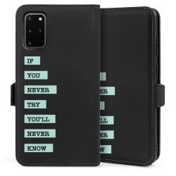 Sideflip with flap  black