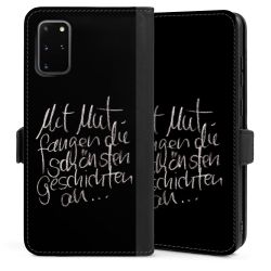 Sideflip mit Lasche schwarz