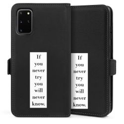 Sideflip with flap  black