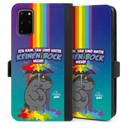 Sideflip mit Lasche schwarz