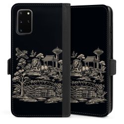 Sideflip mit Lasche schwarz