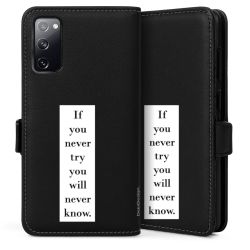 Sideflip with flap  black