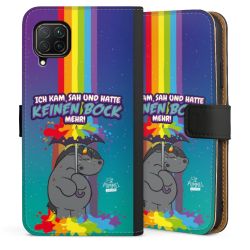 Sideflip mit langer Lasche schwarz