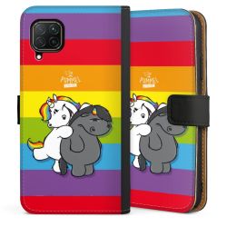 Sideflip mit langer Lasche schwarz