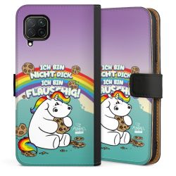 Sideflip mit langer Lasche schwarz