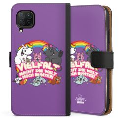 Sideflip mit langer Lasche schwarz