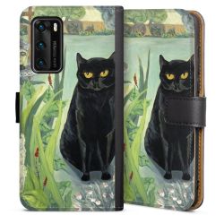 Sideflip Fodral med flap svart