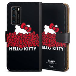 Sideflip mit langer Lasche schwarz