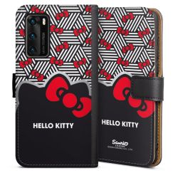 Sideflip mit langer Lasche schwarz