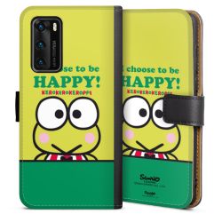 Sideflip mit langer Lasche schwarz