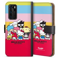 Sideflip mit langer Lasche schwarz