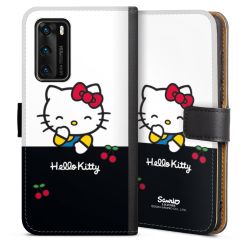 Sideflip mit langer Lasche schwarz