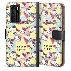 Sideflip mit langer Lasche schwarz