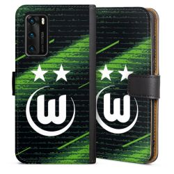 Sideflip mit langer Lasche schwarz