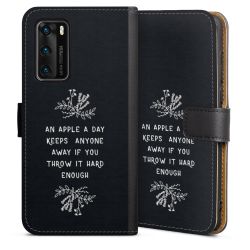 Sideflip Fodral med flap svart