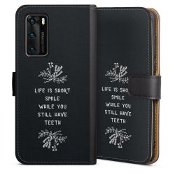 Sideflip Fodral med flap svart