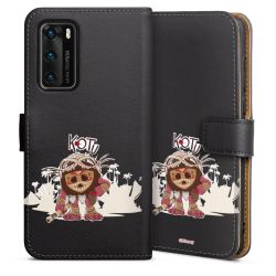 Sideflip Fodral med flap svart