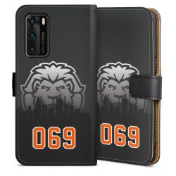 Sideflip mit langer Lasche schwarz