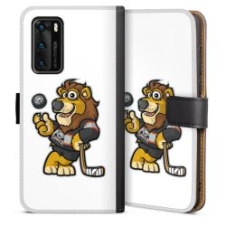 Sideflip mit langer Lasche schwarz