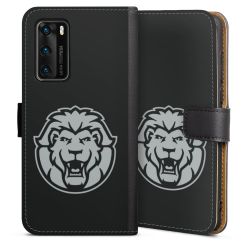 Sideflip mit langer Lasche schwarz