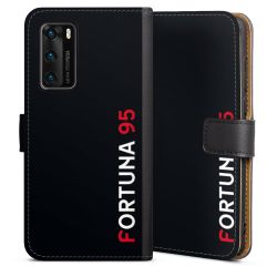 Sideflip mit langer Lasche schwarz