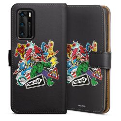 Sideflip Fodral med flap svart