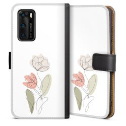 Sideflip Fodral med flap svart