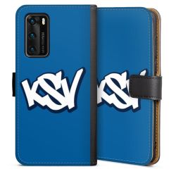 Sideflip mit langer Lasche schwarz