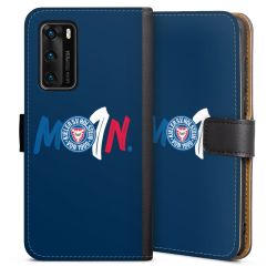 Sideflip mit langer Lasche schwarz