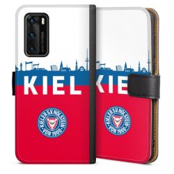 Sideflip mit langer Lasche schwarz