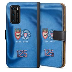 Sideflip mit langer Lasche schwarz