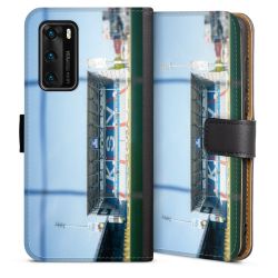 Sideflip mit langer Lasche schwarz