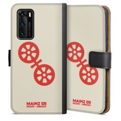 Sideflip mit langer Lasche schwarz